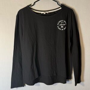 Victoria's Secret Black Knit Top